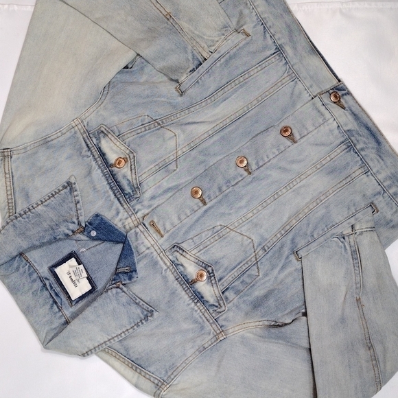 BOHO Denim Jacket Medium - Picture 14 of 16